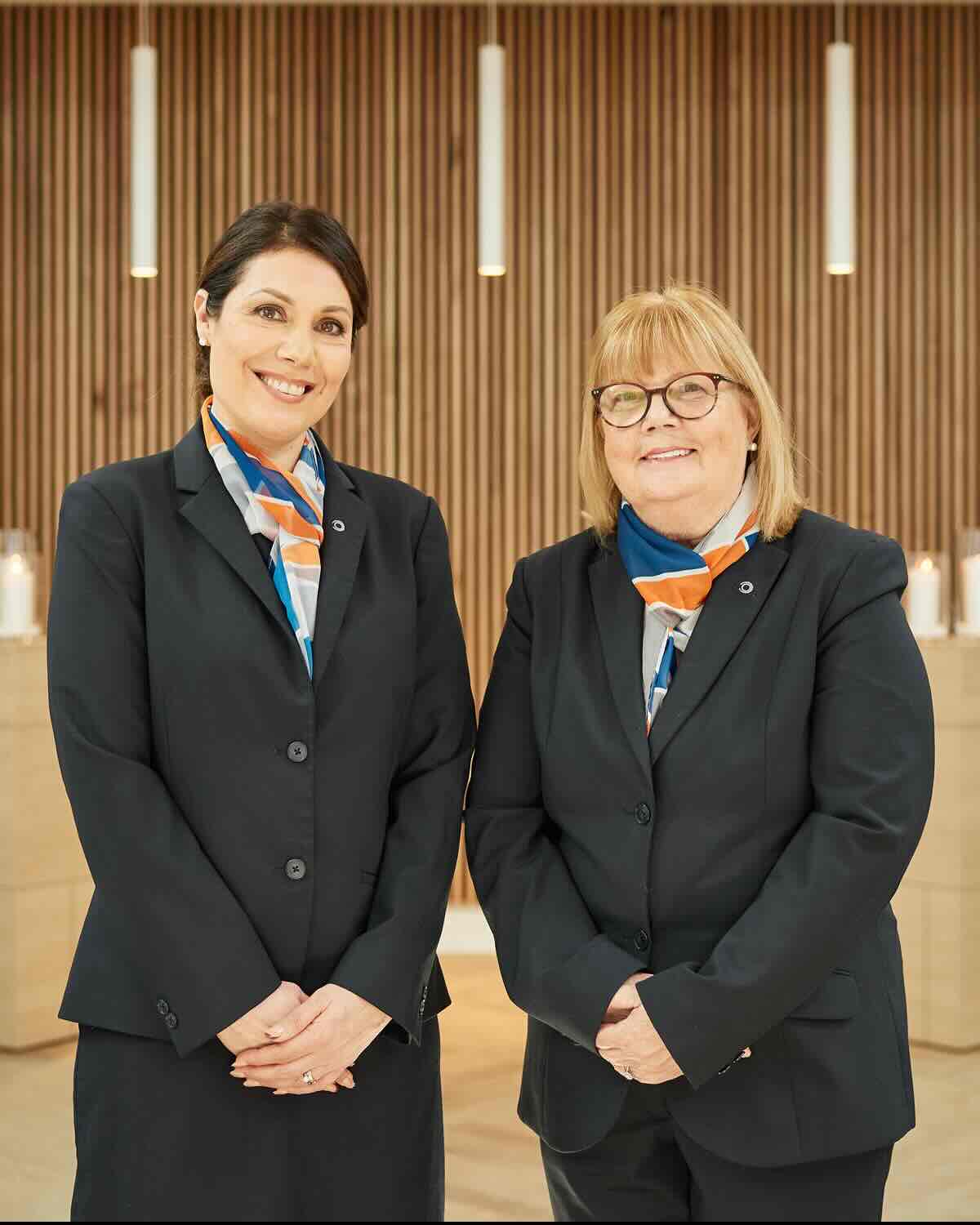 two funeral directors
